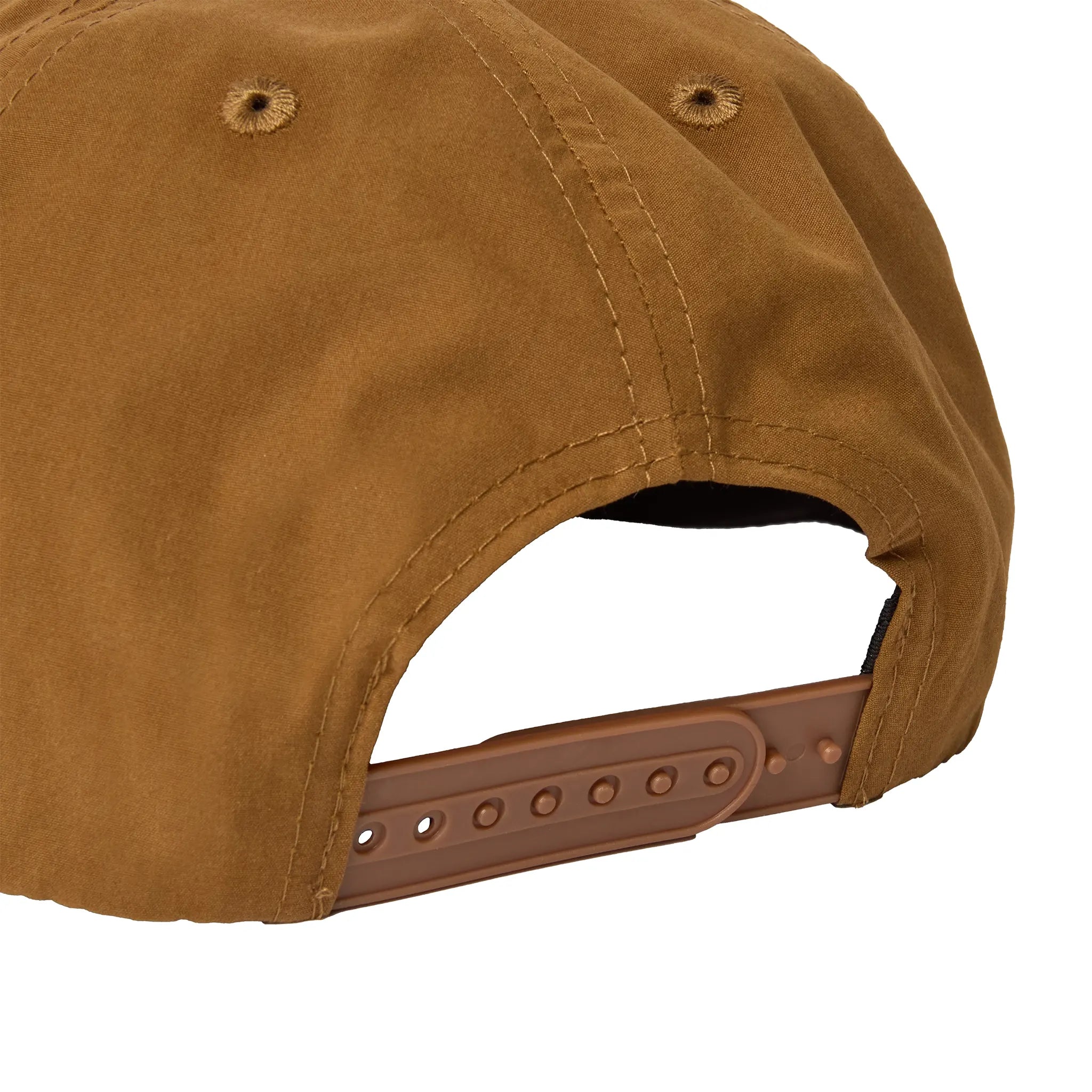 Back View of Wildest Dreams Varsity Brown Cap